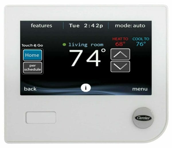 WiFi Smart Thermostat White scaled 1